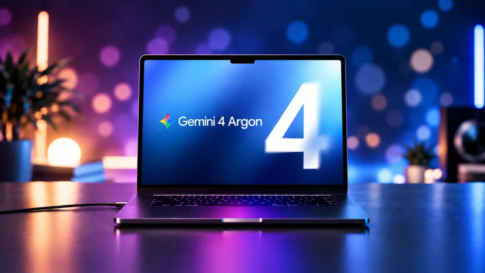 تصویر رسمی Gemini 4 Argon؛ پرچمدار جدید هوش مصنوعی گوگل